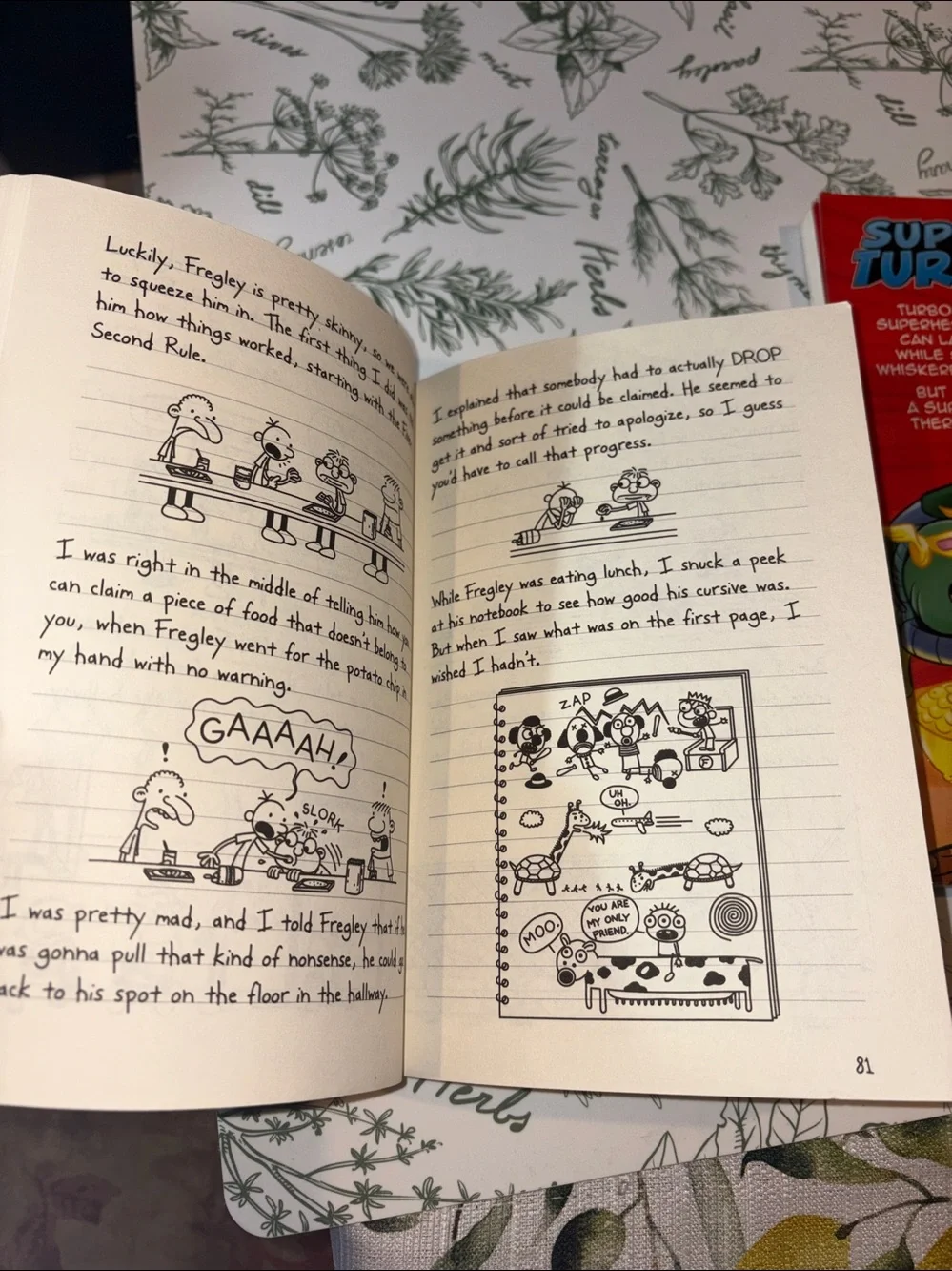 Diary of a Wimpy Kid: Hard Luck & Super Turbo vs. The Flying Ninja Book Bundle